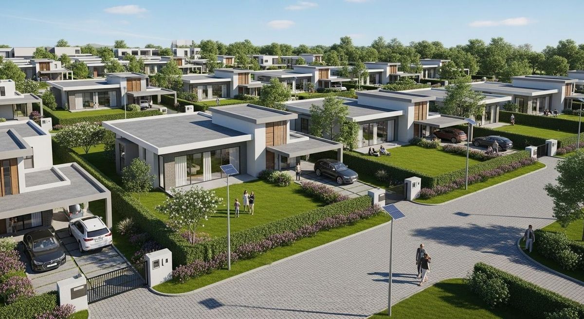 Lulu Park: Serviced plots in a gated estate