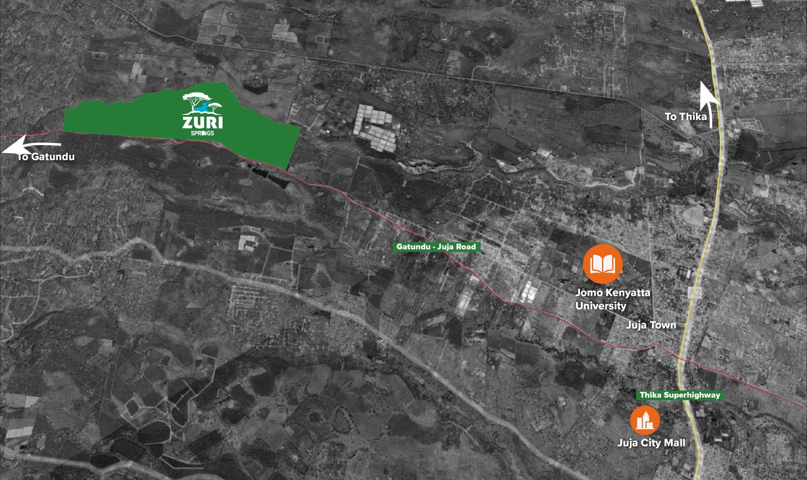 1/8-acre plots at Zuri Springs for sale in Zuri Springs, photo 3